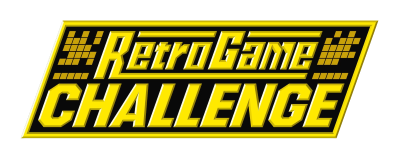 Retro Game Challenge title screen for Nintendo DS